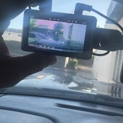 Dual Dash Cam Front and Rear, 3.16 Inch Car Driving Recorder, Profession.