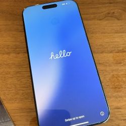 iPhone 16 Pro Max 1TB Storage Matte Black. Like New