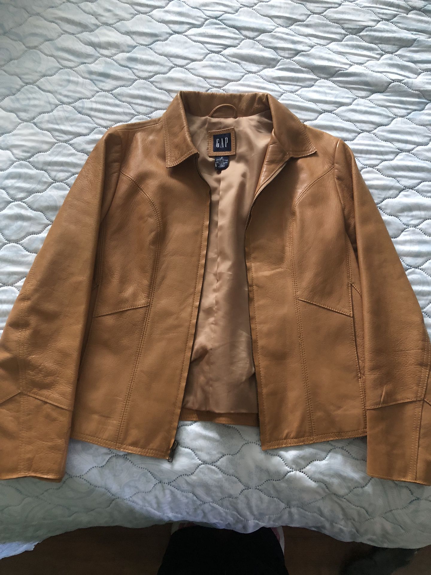 Gap Leather Jacket 