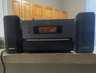 MICRO HI - FI COMPONENT SYSTEM CMT-BX1 SONY