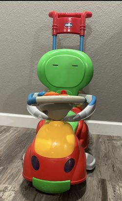 Retro Chicco 4-in 1 Toddler Convertible Sit n Ride-on Car 