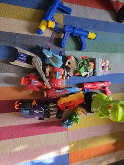 Nerf Guns And Foam Ball Guns