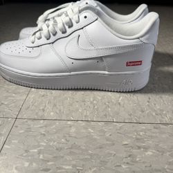 Supreme x Air Force 1 Low 'Box Logo - White'