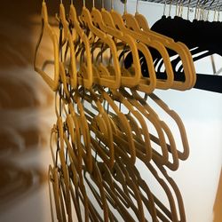 Felt  / velvet Hangers 54 Total 