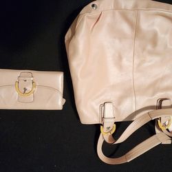 Coach Handbag & Matching Wallet