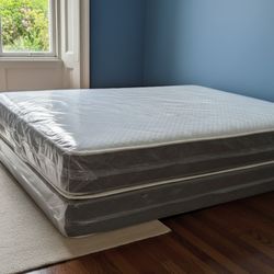 Queen Size Mattress With Box Spring Set Colchones Nuevos Queen 