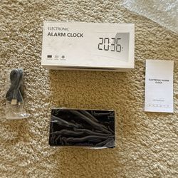 Electronic Alarm Clock