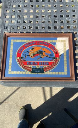 Kirin Brewery Vintage Sign Mirror