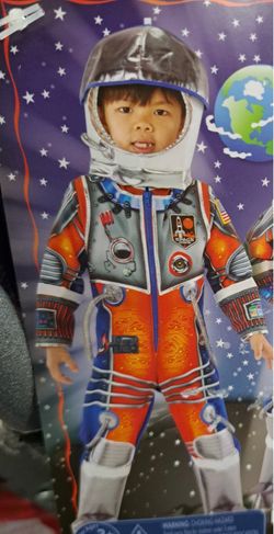 kids astronaut costume 5-6 years
