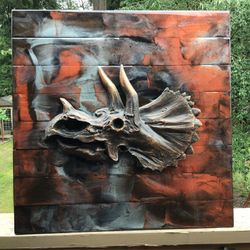 Triceratops Wall Art 
