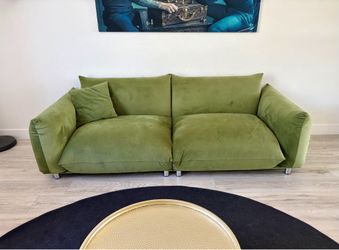 Velvet couch