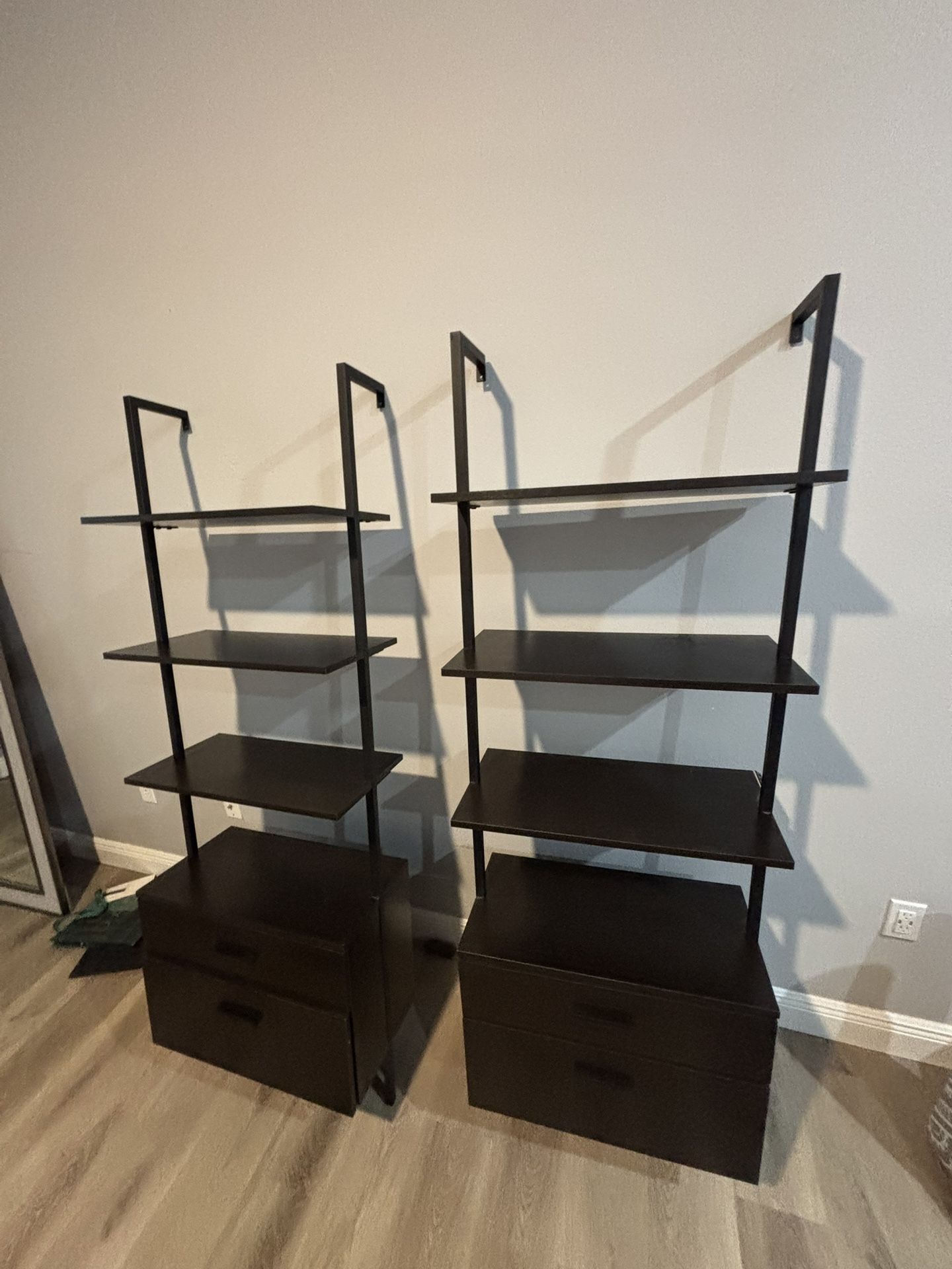 Industrial Nightstand Set (Pick up only)