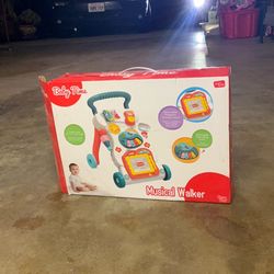 Baby time musical walker