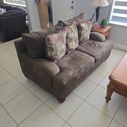 Kevin Charles Sofa Loveseat Set Coffee Table