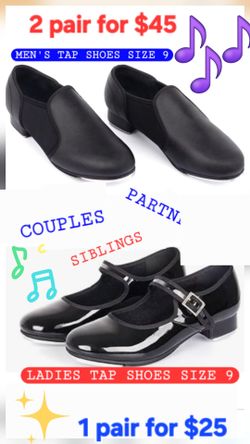COUPLES TAP DANCING SHOES