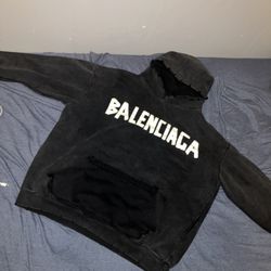 Used Balenciaga Hoodie Size Medium 