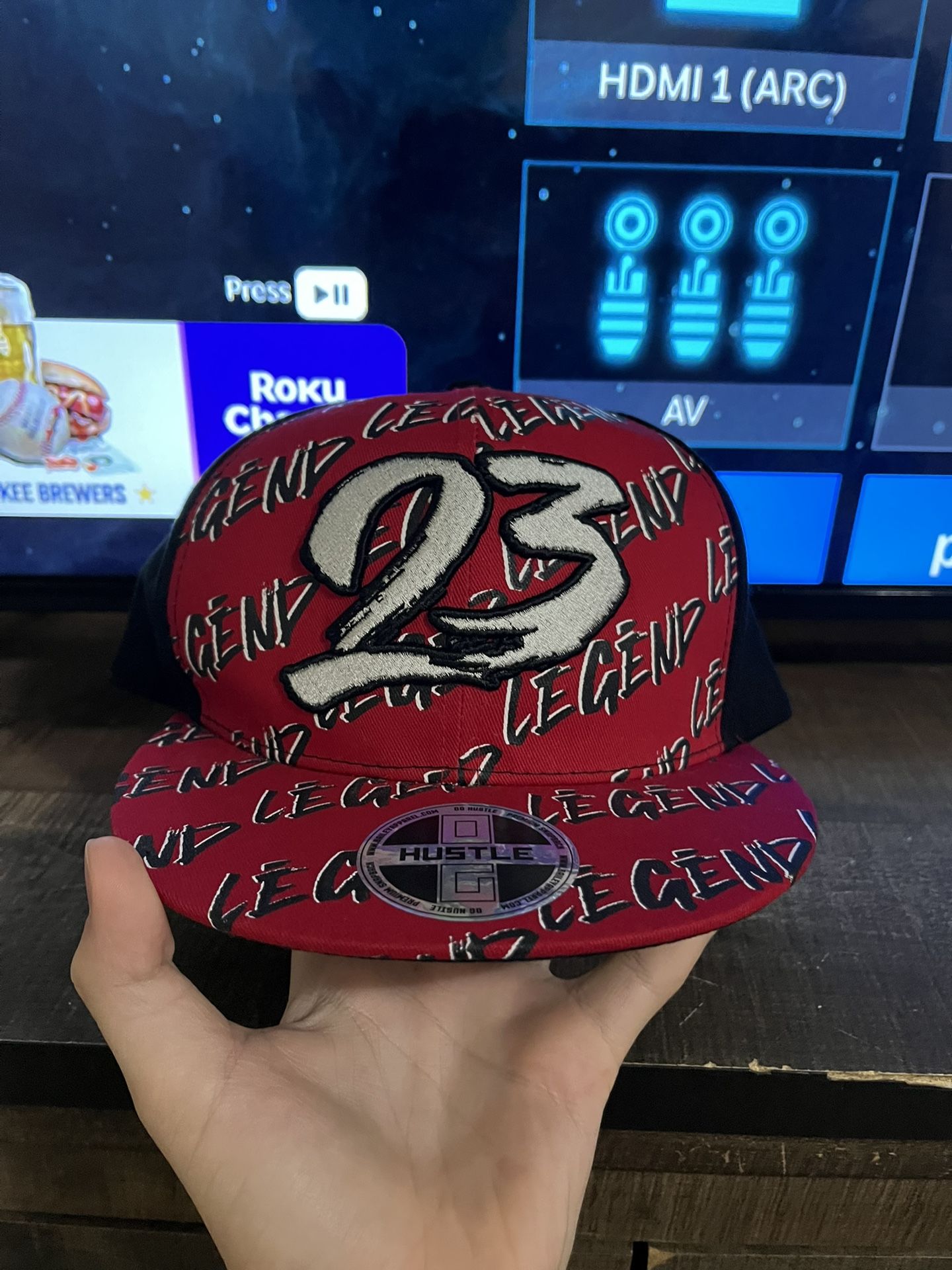 Hat Color, Red Number 23