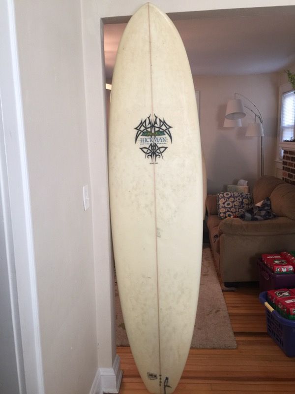 7'2" Hickman Funboard Surfboard for Sale in Virginia Beach, VA OfferUp
