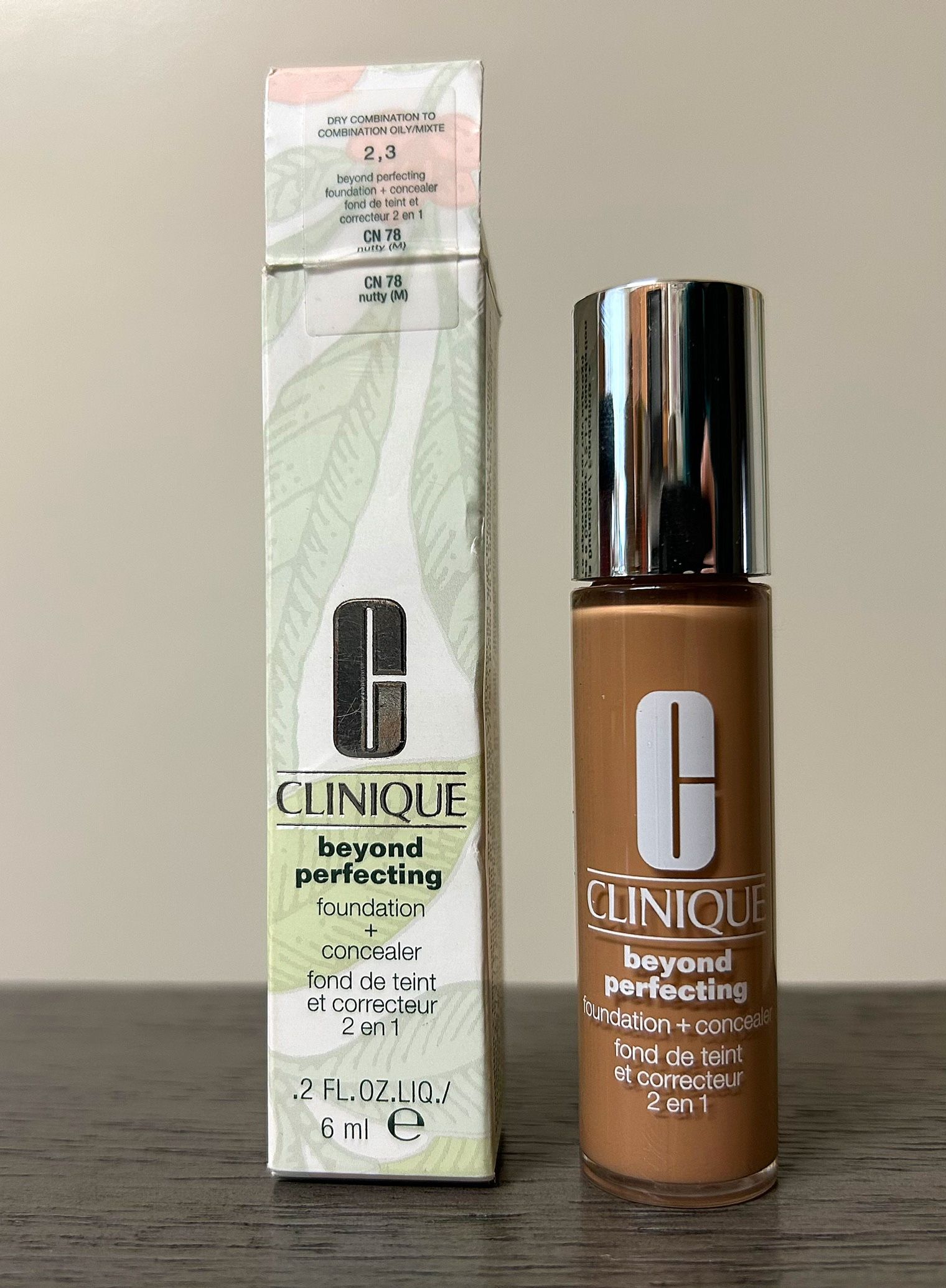 Clinique Beyond Perfecting Foundation + Concealer Shade CN78