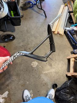 Expert Bmx race carbon handlebars