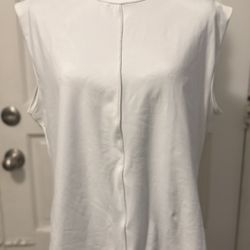 Woman’s XL White Dress Tank Top