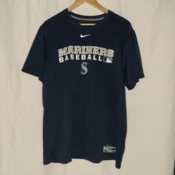 Mariners Baseball Nike Dri-fit Short Sleeve 