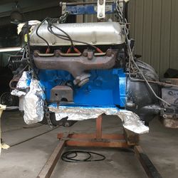 Ford 390 Stroker Engine And Transmission  $4,200