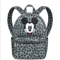 Disney Mickey Mouse Greyscale Backpack (MWT)
