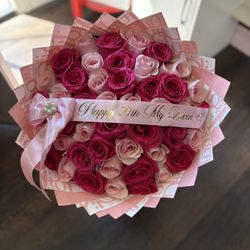 Ramo Buchon Flower Roses Bouquet