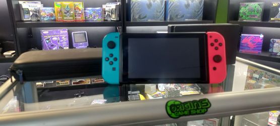 Nintendo switch console with Case