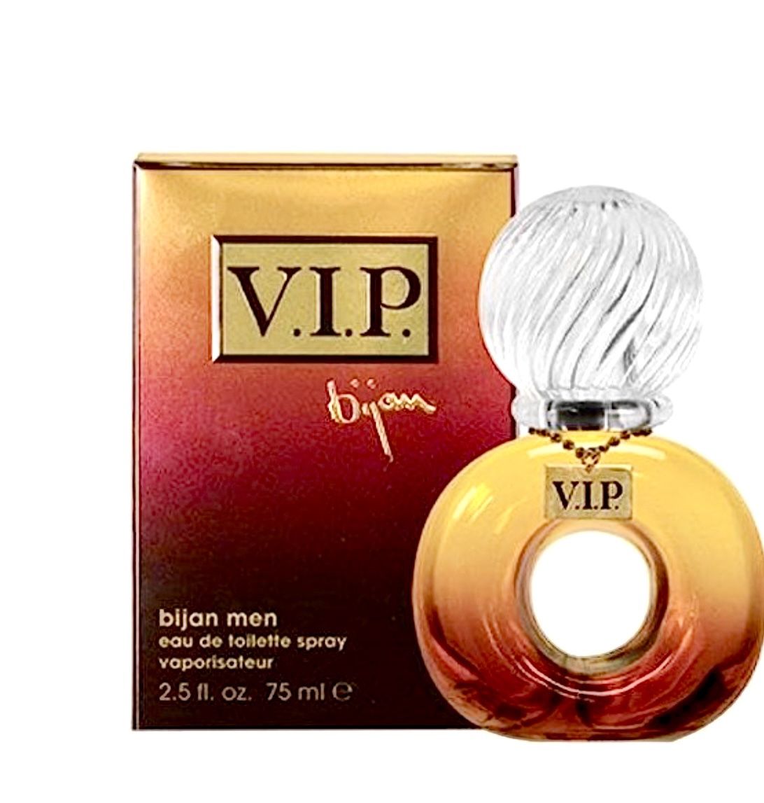 VIP Men by Bijan Eau de Toilette Spray Men 2.5 FL oz / 75 ML rare discontinued