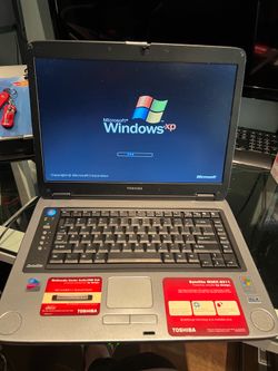 Working Window XP Era  Toshiba Laptop