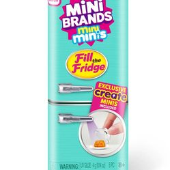 mini brands fill the fridge