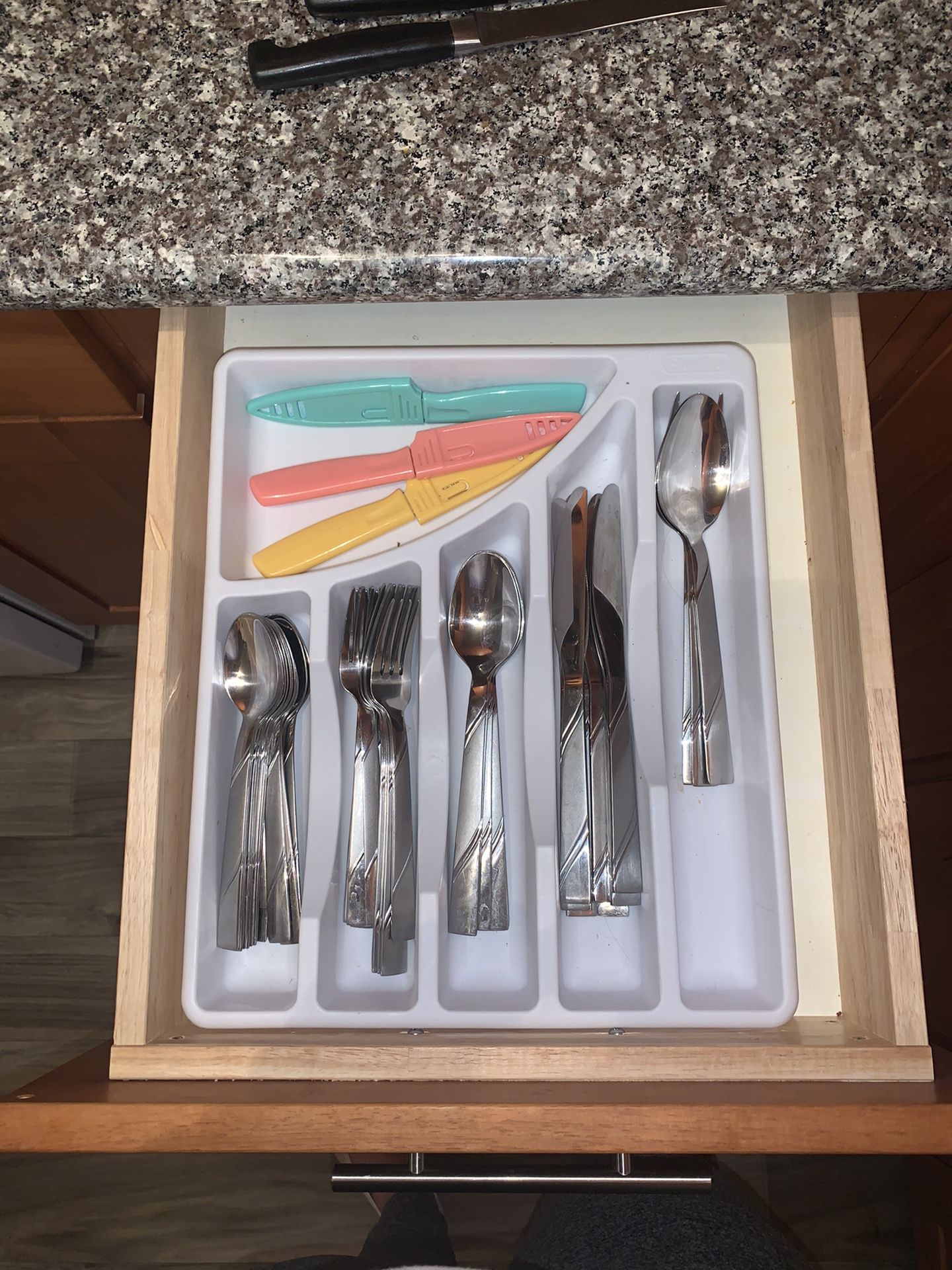 Silverware and silverware holder