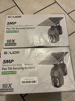 Soliom Solar Security Cameras 