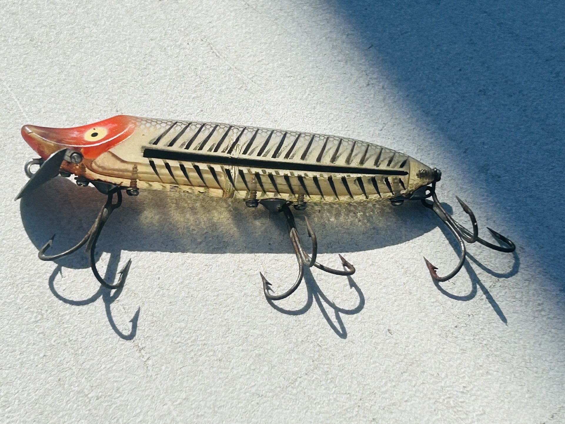 Rare Antique Heddon Vamp Spook Lure