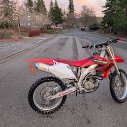 Honda 450 CRF with Rekluse Clutch