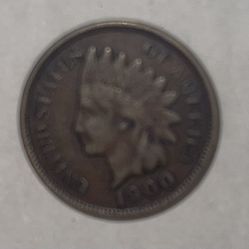 Indian Head Penny - 1900 