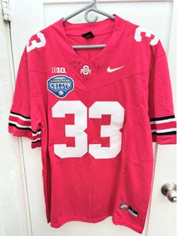 NWT- Large 2025 Cotton Bowl OSU Jack Sawyer Jersey