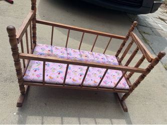 Baby doll cradle
