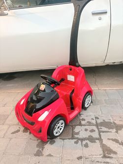Step2 Red Push Ride-On Car with Parent Handle – $15