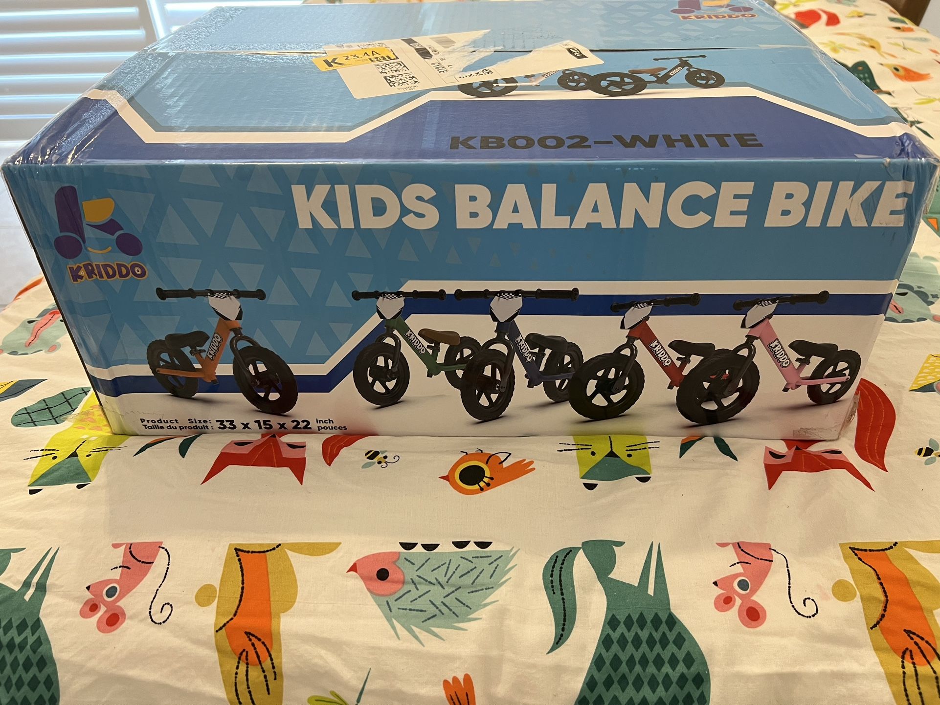 Kids Balancing Bike 