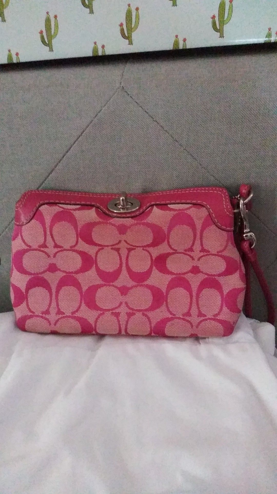 Coach clutch wallet