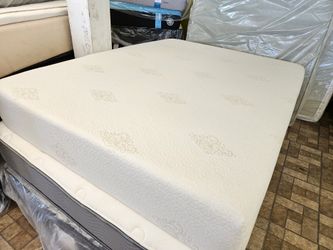 Mattress And Box Spring Queen Size 