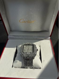 VVS Moissanite Cartier Watch