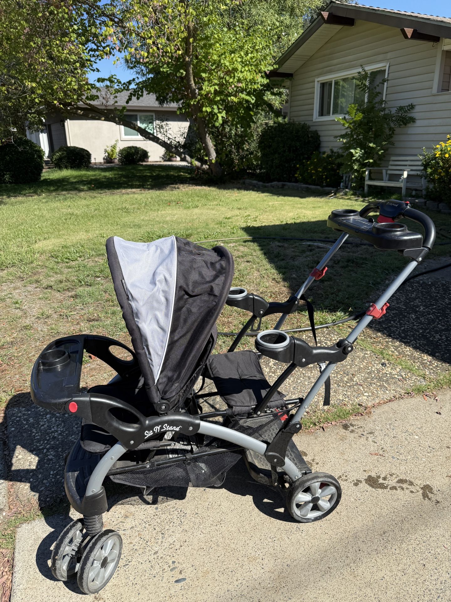 Kids Sit And Stand Stroller - 2 Kids