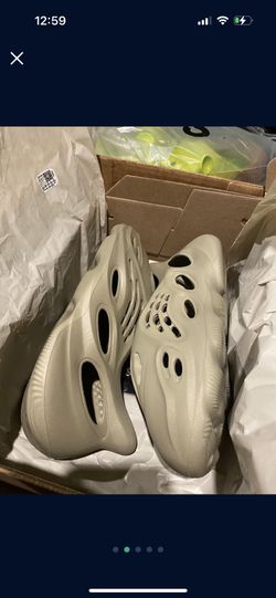 Size 10 Men “Stone Salt” Foam Rnner 