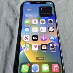 iPhone X 10 unlocked 64gb black