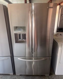 Kitchenaid Stainless Steel Refrigerator And Freezer