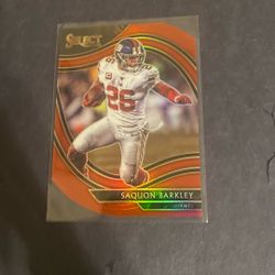 Saquon Barkley 2021 Select Field Level Prizm Red #316